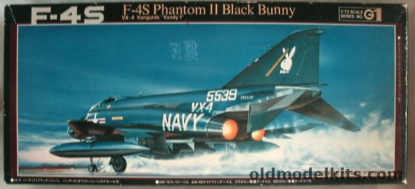 Fujimi 1/72 McDonnell F-4S Phantom II - USN VX-4 Vandy 1 'Black Bunny' or VX-4 Vandy 5, 7A-G1 plastic model kit